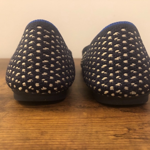 Rothy’s The Flat in Maritime Navy Honeycomb - Picture 2 of 7